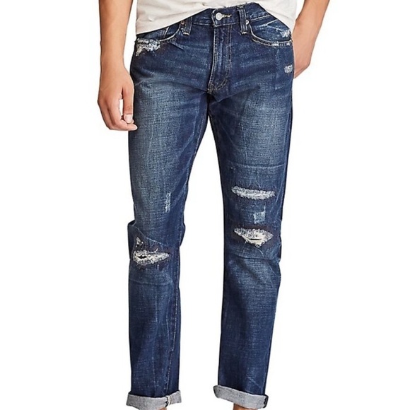 Polo Ralph Lauren The Varick Slim Straight Denim Jeans